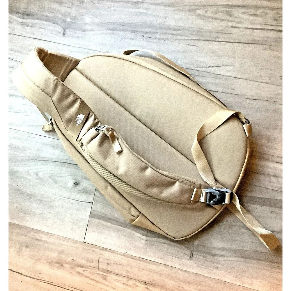The North Face Women's Isabella Sling Bag Backpack Khaki Stone